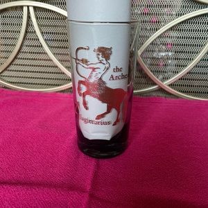 Vintage Federal Zodiac “Sagittarius” Smoked Highball